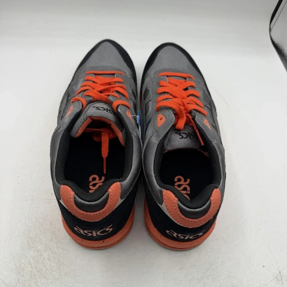 Asics Gel Saga Shoes Mens Sz 11 Grey/Orange/Black Athletic Sneakers H137K-1105